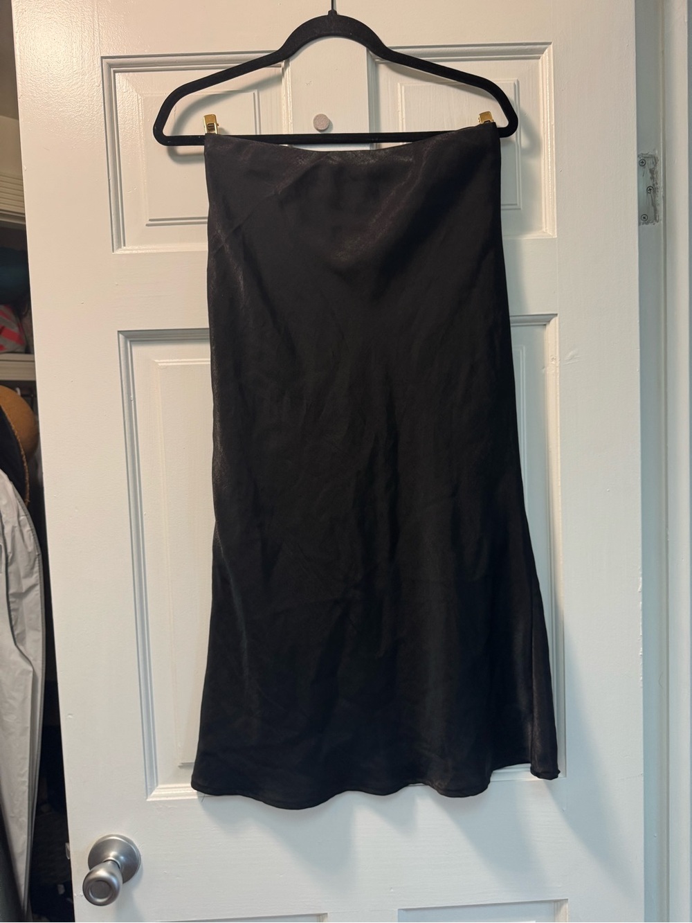 Classic Black Women's Slip Skirt